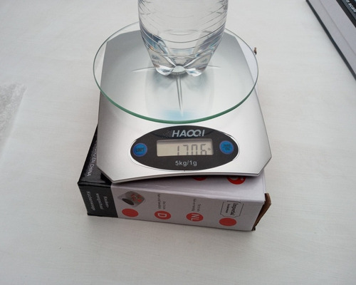 Imagen 3 de 6 de Balanza Digital Electrónica 5 Kilos , Gramos Onzas Litros