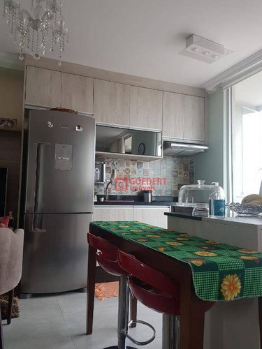 Studio Com 1 Dormitório À Venda, 38 M² Por R$ 266.000,00 - Vila Augusta - Guarulhos/sp - St0052