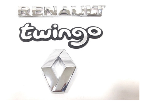 Emblema Renault Twingo Kit Cromado