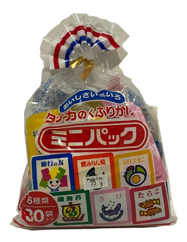 Tempero Furikake Mini Pack Tanaka Com 30 Unidades