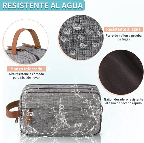 Neceser Hombre Maquillaje Neceser Viaje Resistente Al Agua