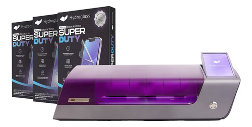 Maquina Hidrogel Hydroglass + 3 Caja De Laminas Super Duty