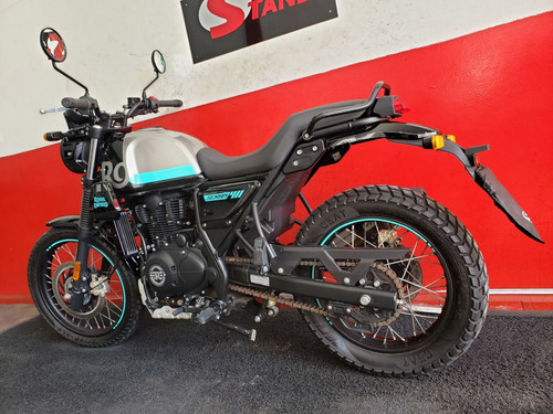 Royal Enfield Scram 411 Siler Spirit Abs 2023 Prata