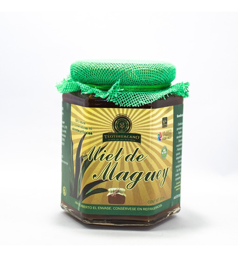 Imagen 1 de 3 de Miel Artesanal De Maguey 300ml