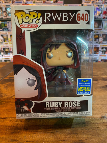 Funko Pop Rwby # 640 Ruby Rose Summer Conv (Usado)