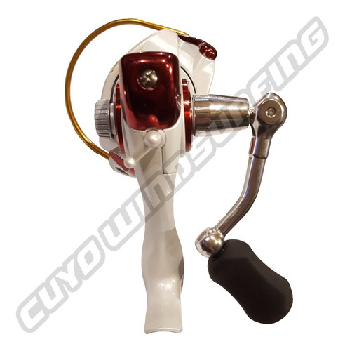 Imagen 4 de 4 de Reel Relix Terra 25 - 10 Rulemanes Pesca Frontal Aluminio