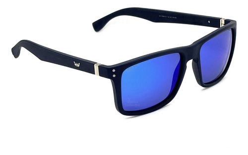 Vulk Way Back Anteojos De Sol Gafas Polarizado Azul Espejado