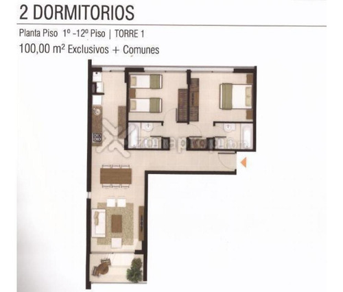 Imagen 3 de 9 de Dos Dormitorios Duplex Con Patio, Vera Mujica Y 3 De Febrero!