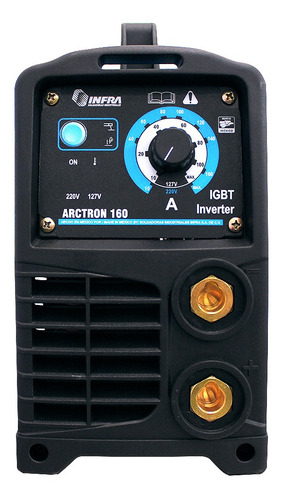 Soldadora Inversora Infra Arctron 160 Azul