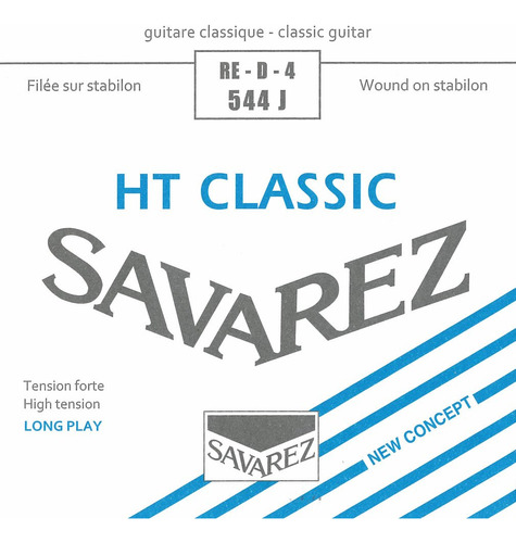 Savarez Cuerda 544j Para Guitarra Clasica Bronce Medium