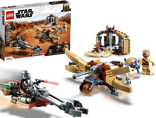 Star Wars Lego Problemas En Tatooine Mandalorian Grogu Yoda