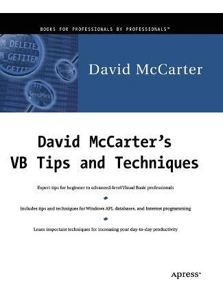 Libro David Mccarter's Vb Tips And Techniques - David Mcc...