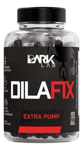 Vasodilatador Dilafix Extra Pump 120 cápsulas Dark Lab