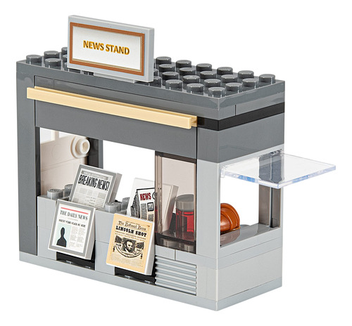 Building Bricks Toys Blocks Small News Stand Rincn De Comida