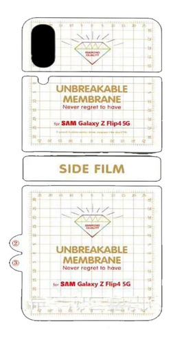 Film Hydrogel Trasero Para Samsung Galaxy Z Flip 4