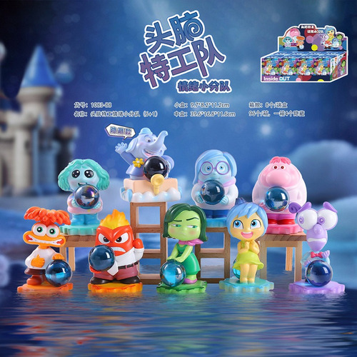 Gashapon Intensamente 8-10cm X1 Unidad Figura Sorpesa