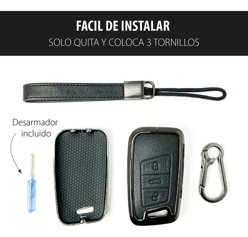 Capa Para Chave Inteligente Vw Jetta Tiguan Taos