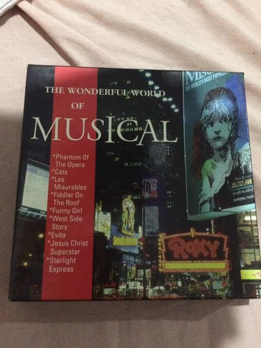 Caixa De Cds The Wonderfull World Of Misical