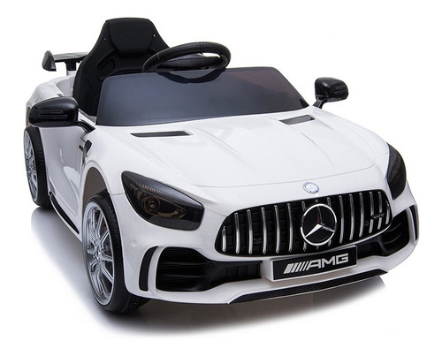 Auto Mercedes Gt A Batería Negro / Blanco / Rojo - Kidscool