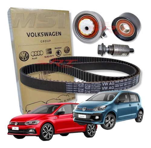 Kit Distribución Vw Virtus Polo Up Fox Suran 1.6 16v Msi 