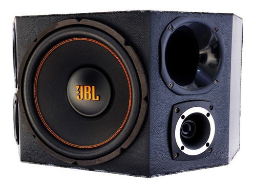 Imagem 4 de 7 de Caixa Trio Sub Jbl Completa Som Carro + Amplificador Taramps