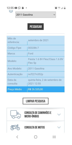 Imagem 2 de 12 de Ford Fiesta Sedan 2011 1.6 Pulse Flex 4p