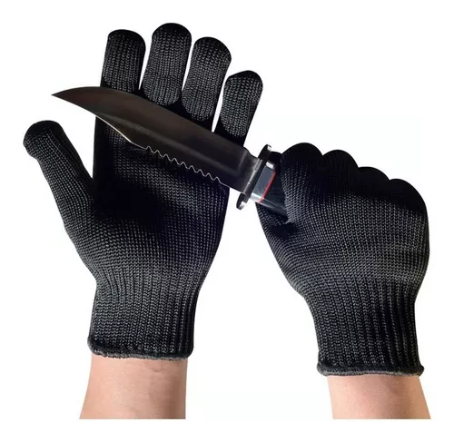 Guantes anticorte, 2 unidades, de acero inoxidable, anticorte, para cocina,  cocina, cocina, cocina, corte de alimentos, guantes de trabajo