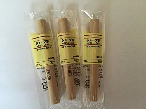 Recargas Lápiz Mecánico 0.3mm Hb (12x3)