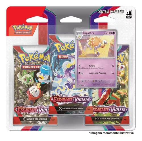 Cartinha Pokémon Astros Cintilantes Sortido 31138 - Copag