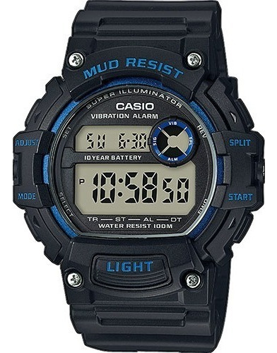 Reloj pulsera Casio TRT-110H-2AV, analógica, para hombre color