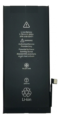 Bateria 616-00471 Para Apple iPhone XR 00471 Con Garantia