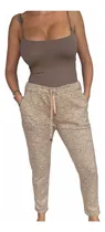 Comprar Semi Babucha Lanilla Con Bolsillo. Beige Gaspeada. Ultima Xl