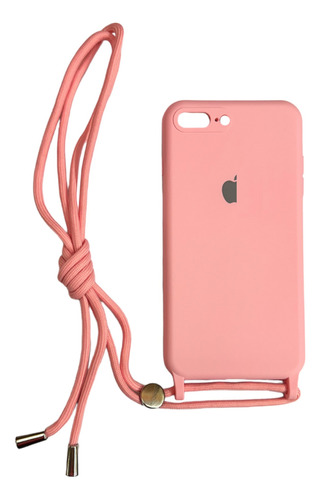 Funda Colgante Silicona  Cordon Para iPhone 7 Plus 8 Plus