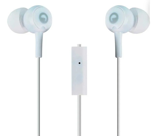 Audífonos Con Micrófono Esenses Eb-400 Blancos