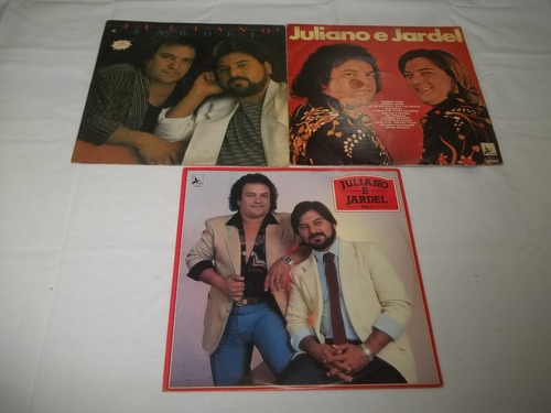 Lp Vinil - Juliano E Jardel - 3 Discos