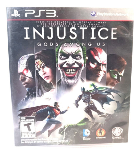 Injustice: Gods Among Us Ps3 (Reacondicionado)