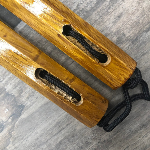 Imagen 6 de 7 de Nunchakus Chacos Ninja Defensa Madera 35cm 1303-c