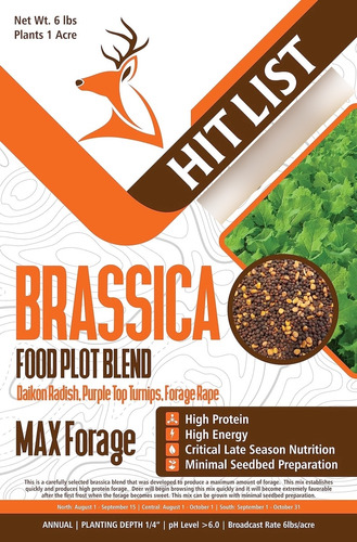 Brassica Blend - Mezcla De Parcelas De Alimentos, 6 Libras (