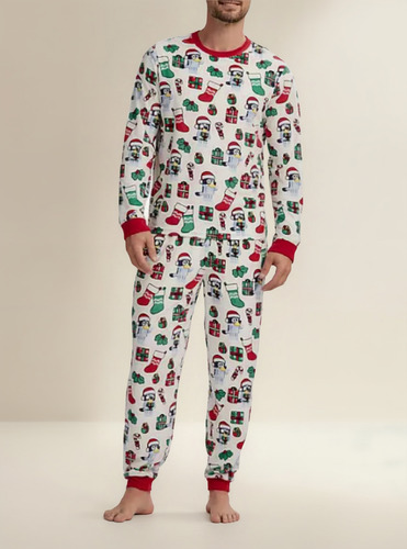 Pijama Hombre Briefly Stated - Talla Y Diseño Variados