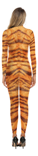 Mono Con Estampado De Animales Para Mujer, Traje Zentai De Catsuit De Halloween