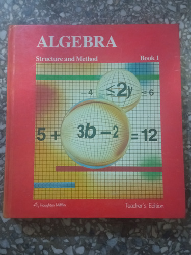 Álgebra Structure And Method Libro.