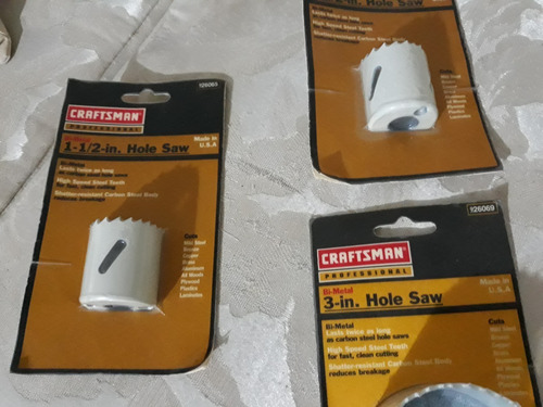 Sierra Copa 3 In Original Craftsman Profesional Hecho En Usa