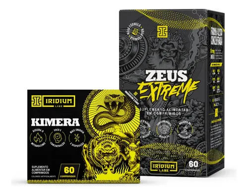 Kit Termogênico Kimera Thermo + Zeus Extreme Iridium Labs Sabor