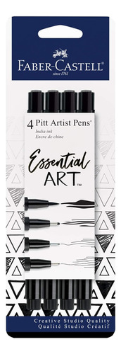 Fc770075 Pitt Artist Pens Essential Set - 4 Marcadores ...