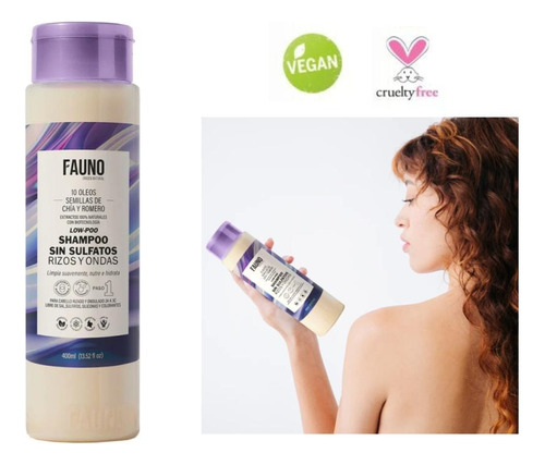 Shampoo Rizos Y Ondas Vegano - mL a $72