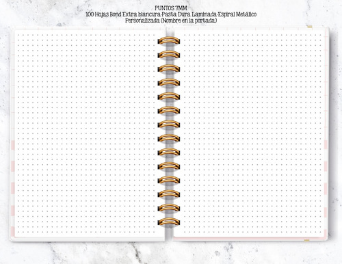 Libreta Personalizada T. Carta Precious C