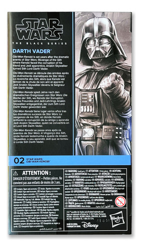 Star Wars Darth Vader, 02 Obi-wan Kenobi, The Black Series