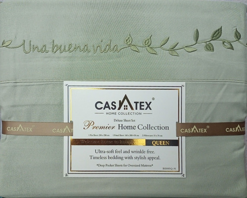 Imagen 8 de 10 de Sábanas Queen Casatex Premium