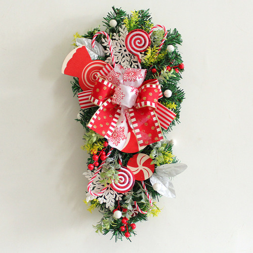 Nueva Navidad Al Revés Decoración La Pared Del Árbol Regalos
