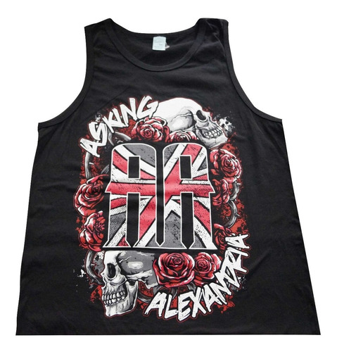 Camiseta Rock Asking Alexandria Import Rock Activity Talla M